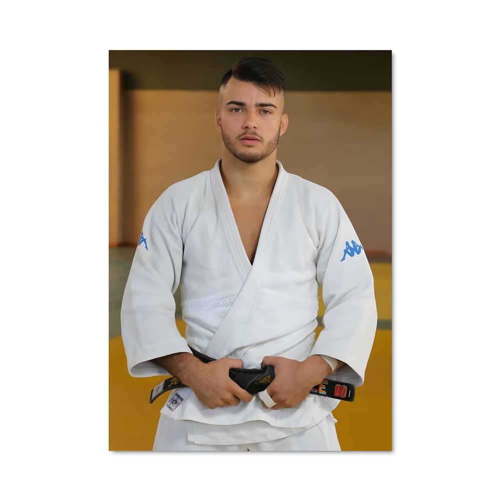 Poster Combat d'Honneur – affiche Judo